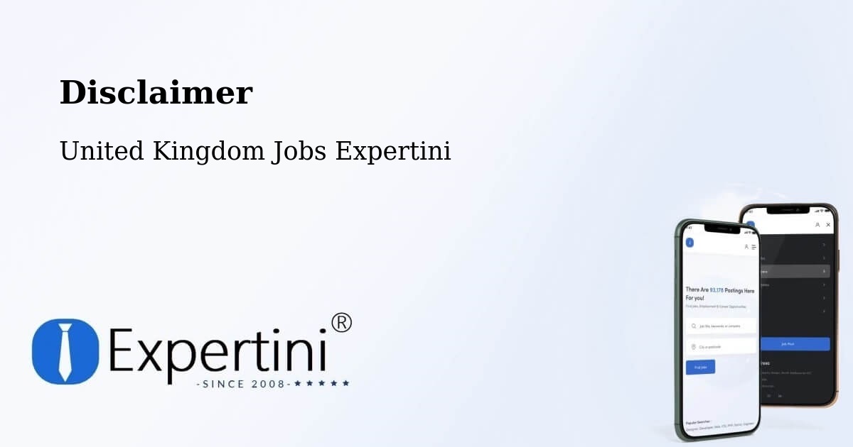 Disclaimer – Cheltenham - United Kingdom Jobs Expertini